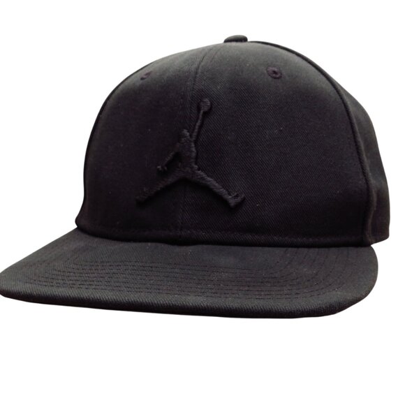 Never Worn Condition Air Jordan Jumpman Cap Snapback Black Embroidered Logo - Picture 5 of 8